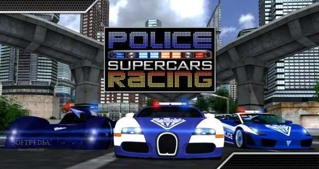 POLICE SuperCars Racing 20szt