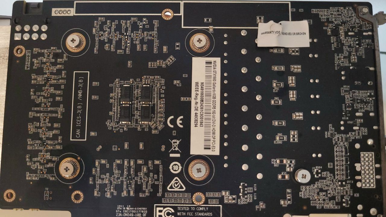 Відеокарта видеокарта GTX 1660 6G