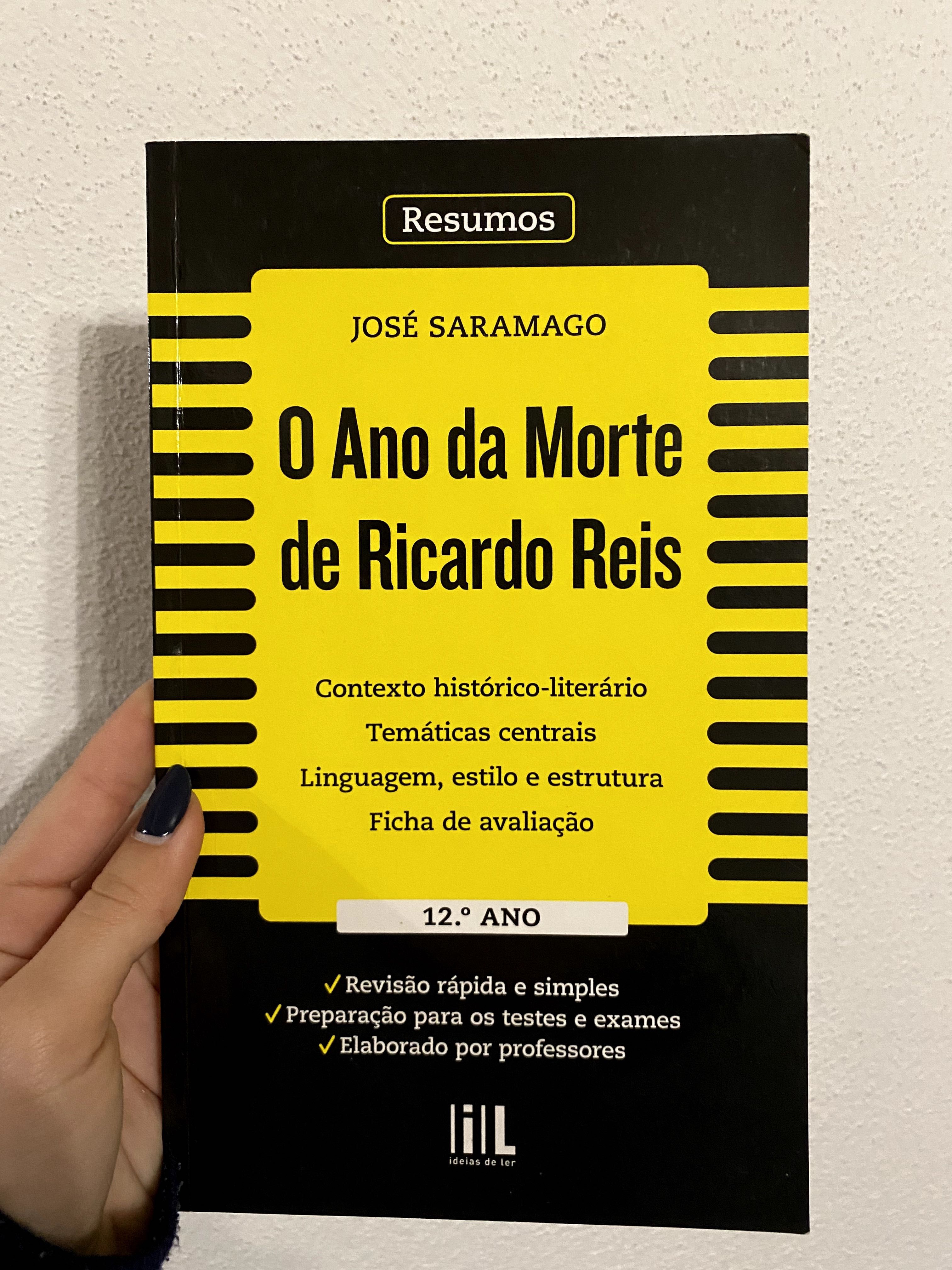 Resumo "O ano da morte de Ricardo Reis"