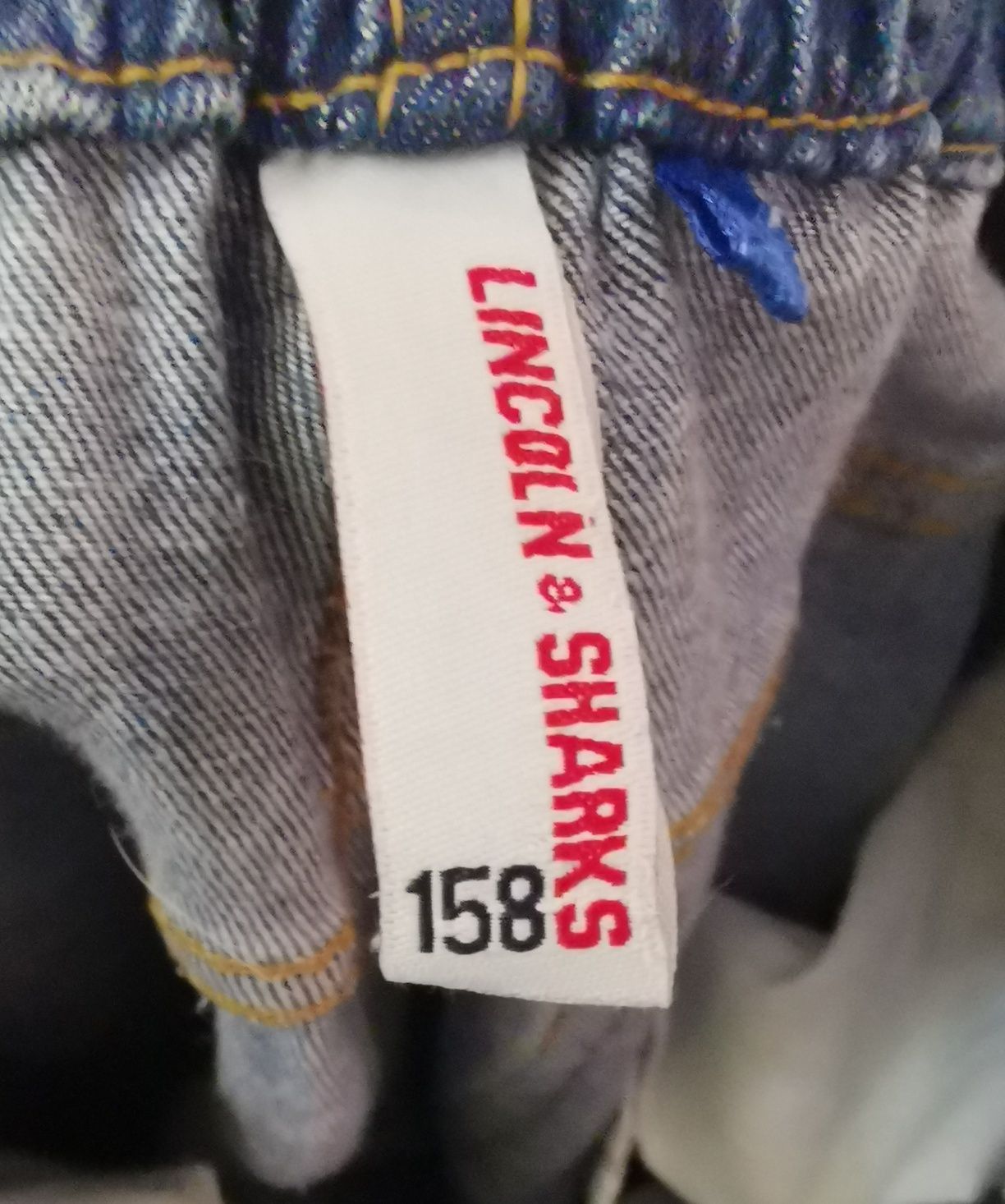 Spodnie jeans dziewczęce Lincoln & Sharks stan idealny