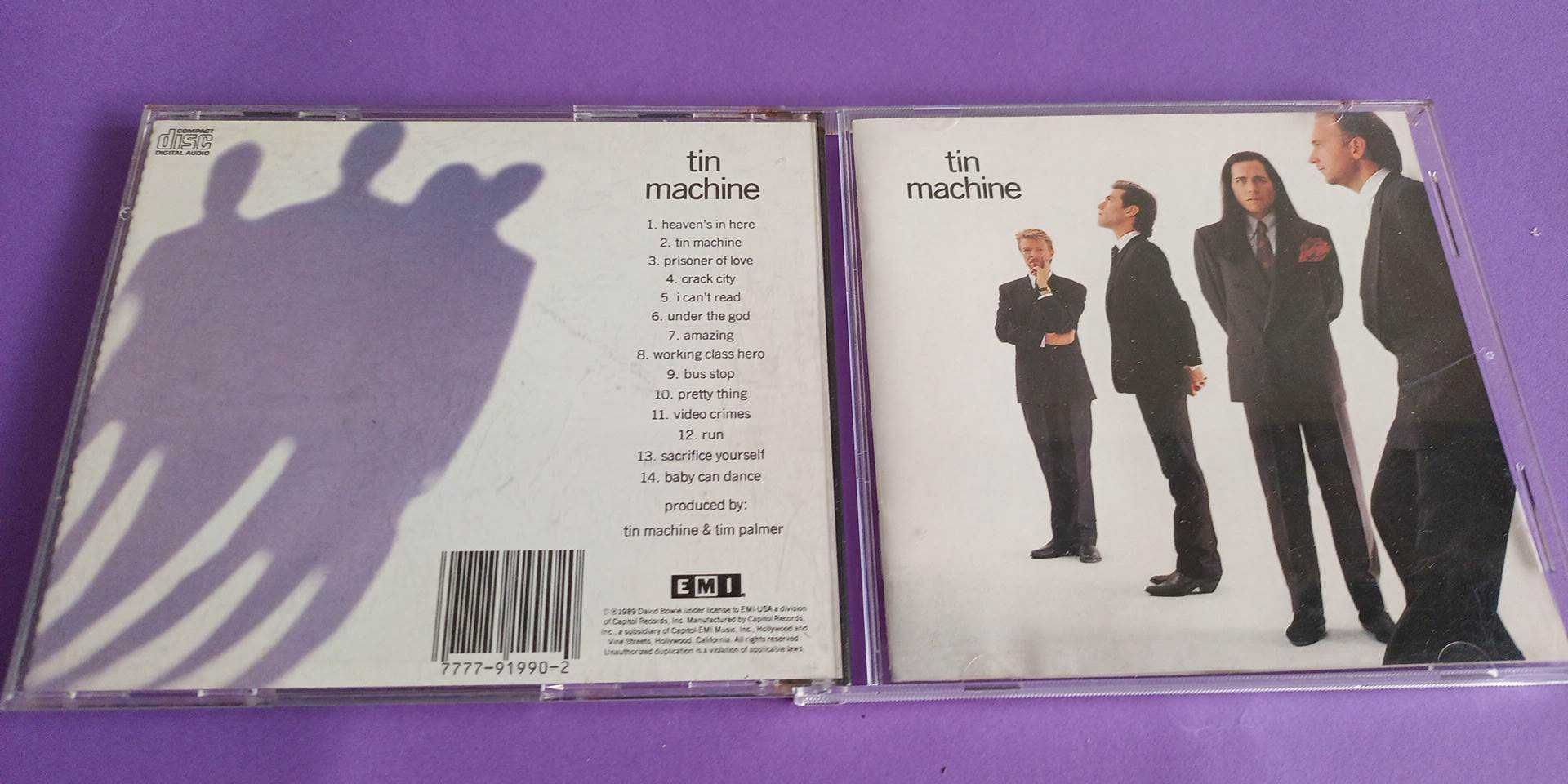 Tin Machine ( DAVID BOWIE ) , CD 1989 - z błędem