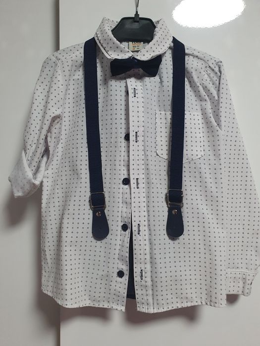 Elegancki galowy zestaw / komplet dla chłopca r. 122