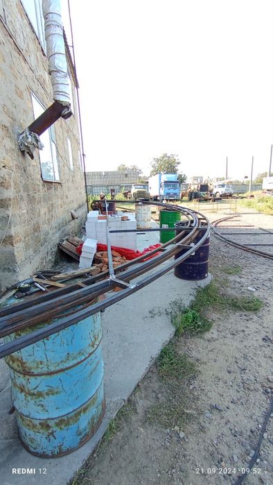 Изготовление арок для теплиц.