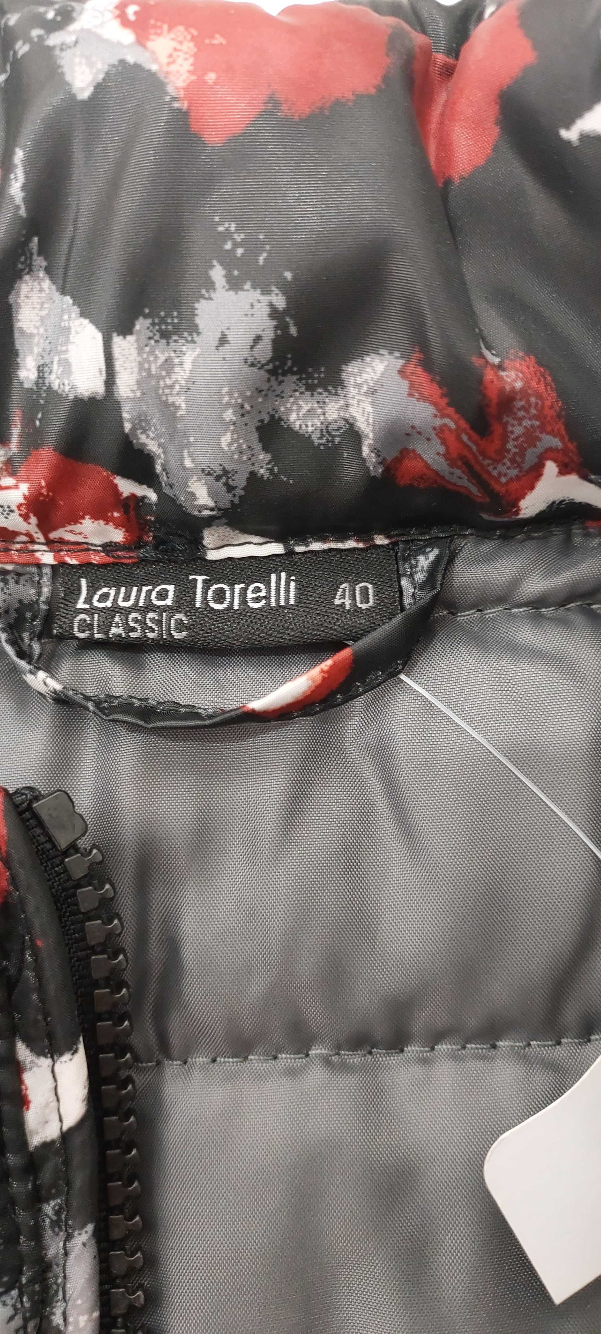 Kurtka pikowana LAURA TORELLI, R. 40