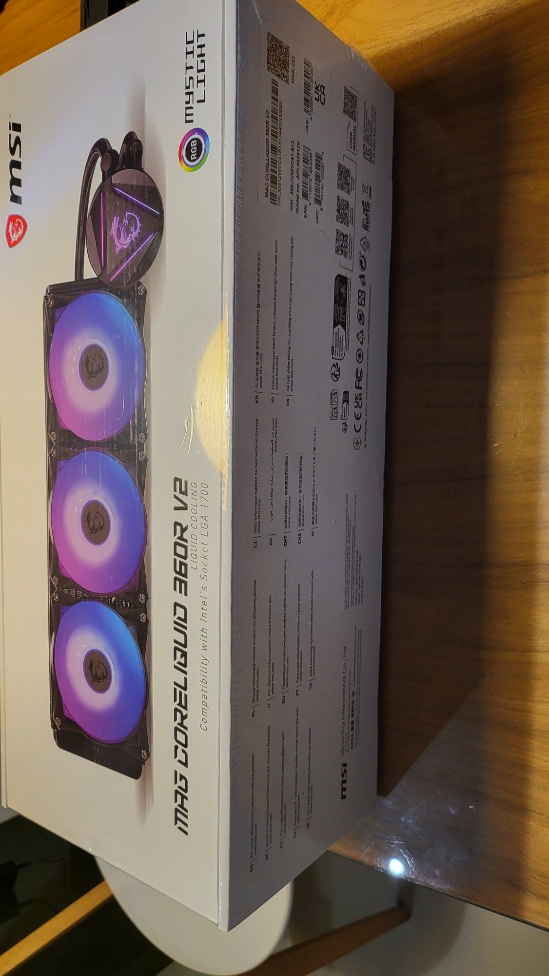 Nowe chłodzenie wodne CPU MSI MAG CORELIQUID 360R V2 Warszawa