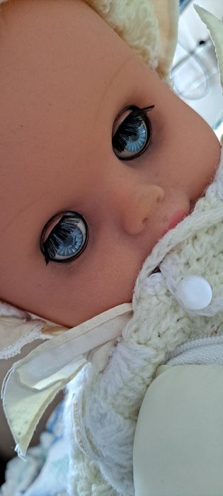 Lalka bobas 64 cm PRL unikat ruchome oczy