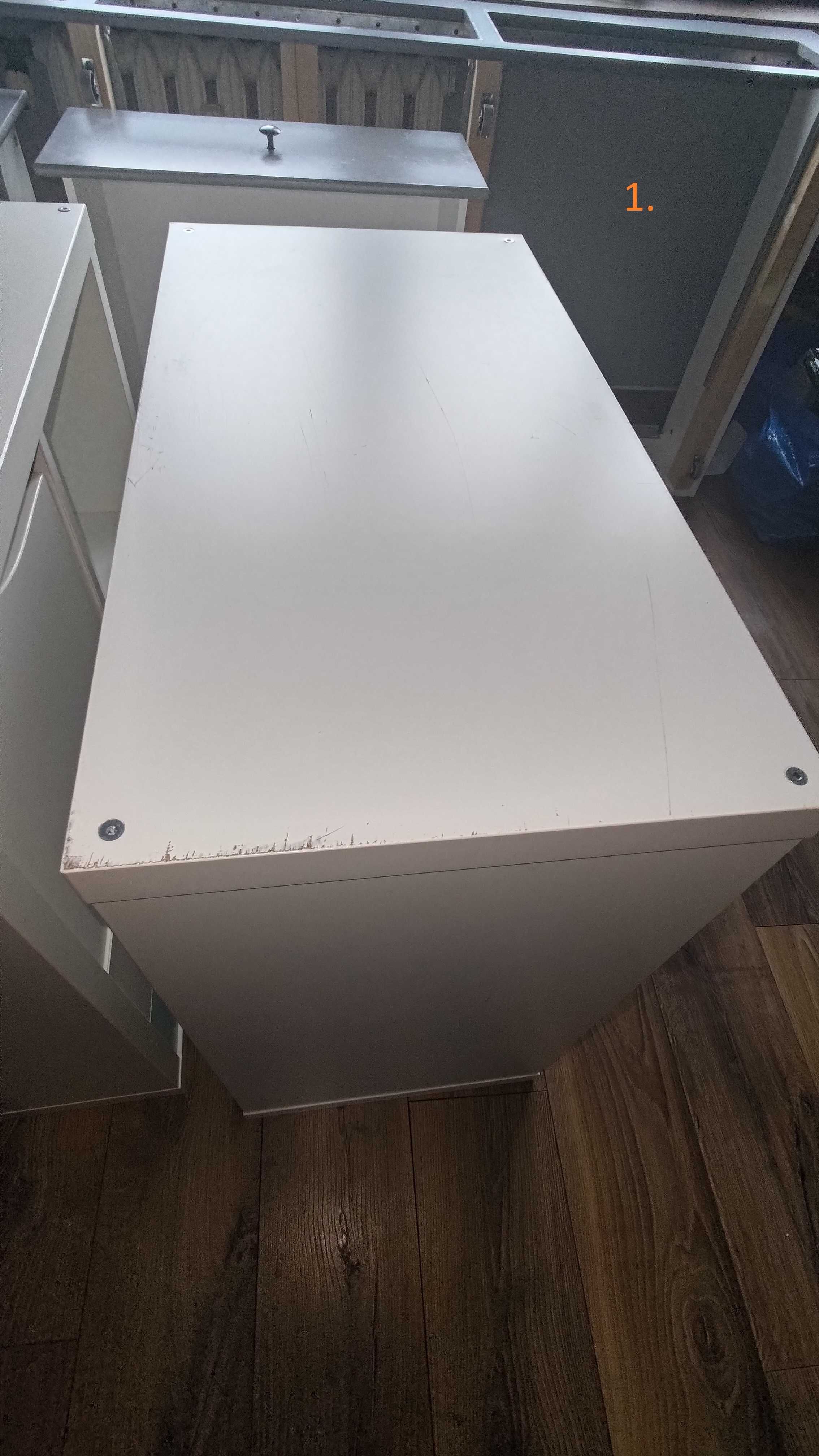 [REZERWACJA] Regał dziecięcy Ikea Kallax poczwórny z szufladkami