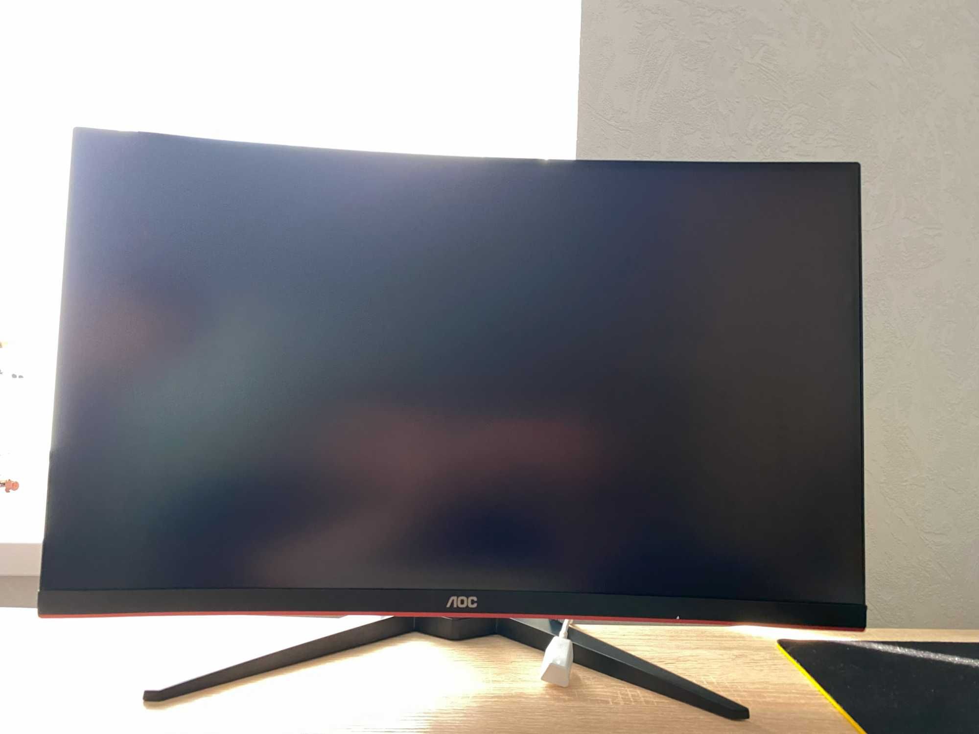 Монітор безрамковий AOC C27G1 27" VA 144 Hz Curved FullHD 1ms MRPT