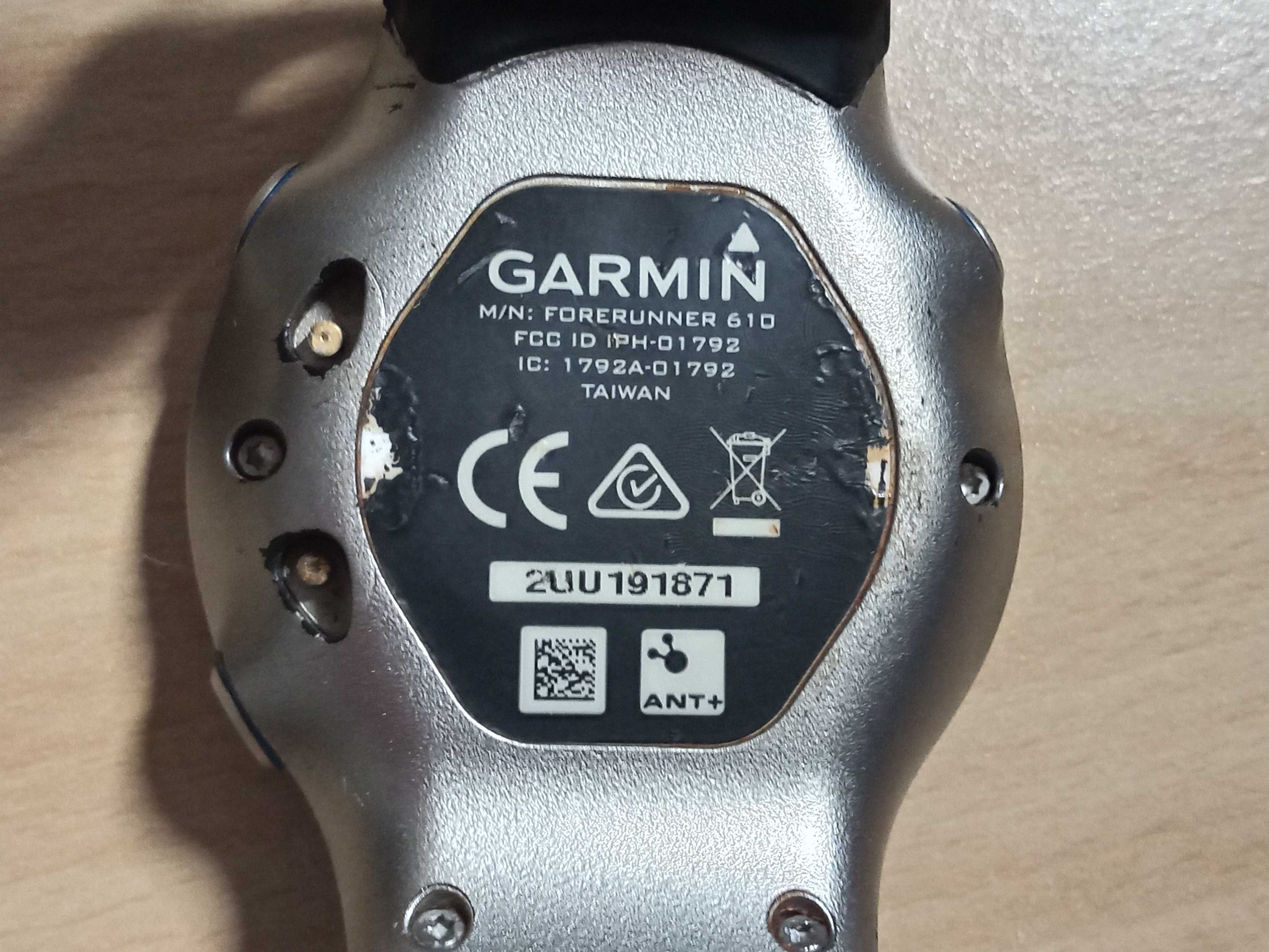 uzywany zegarek GARMIN FORERUNNER 610, GPS, STAN BDB