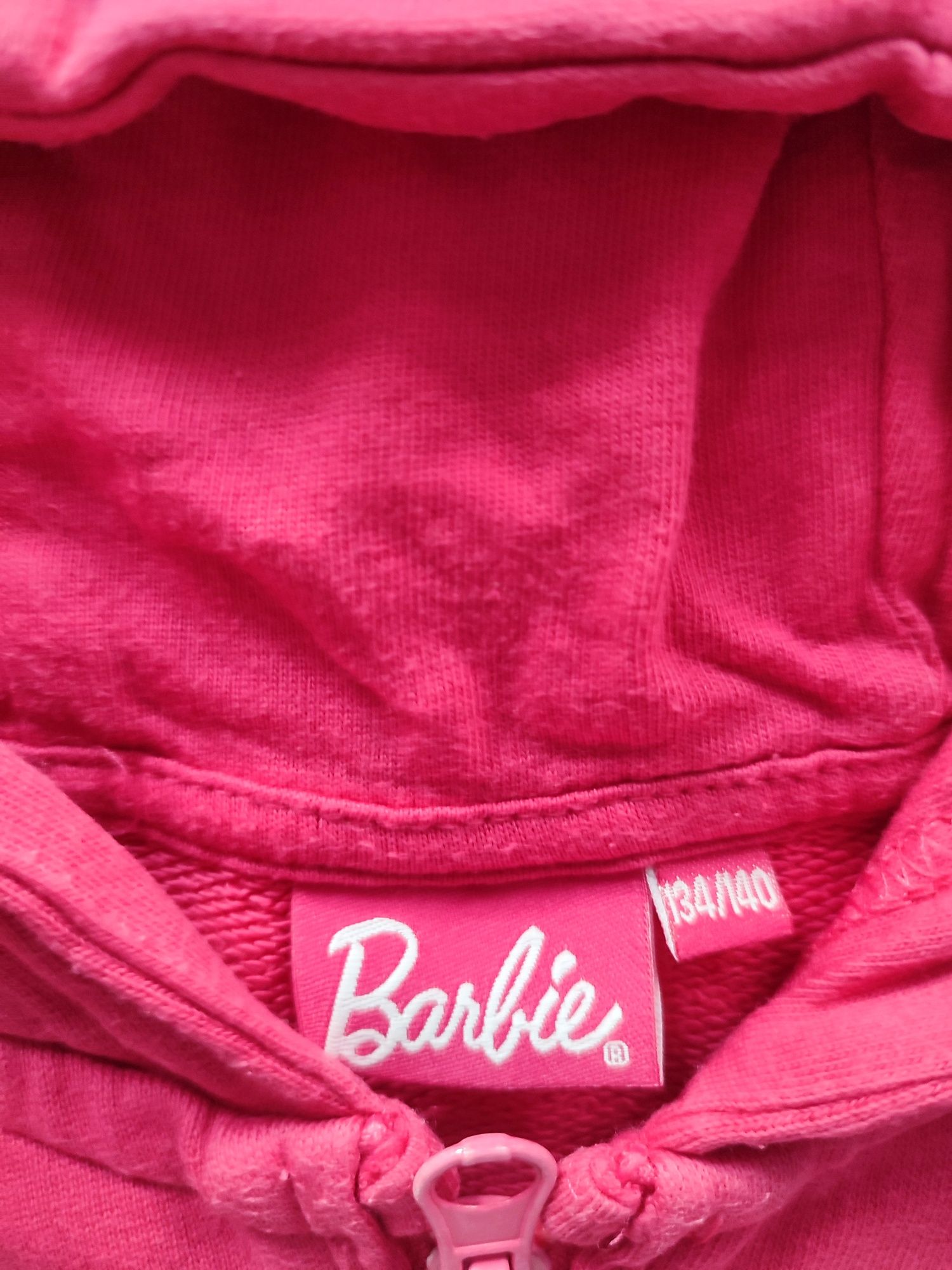 Różowa bluzka Barbie rozmiar 134-140