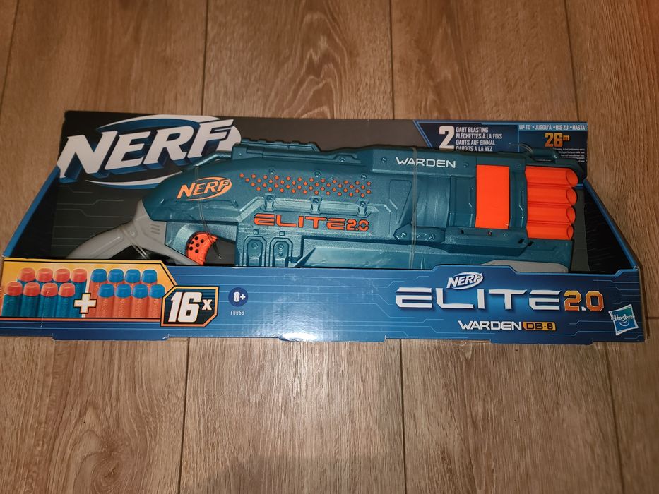 Бластер HASBRO NERF Еліт 2.0 WARDEN DB 8 (E9959EU4)