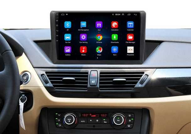 Radio nawigacja BMW X1 E84 2009=2012 ANDROID WiFi GPS Bluetooth