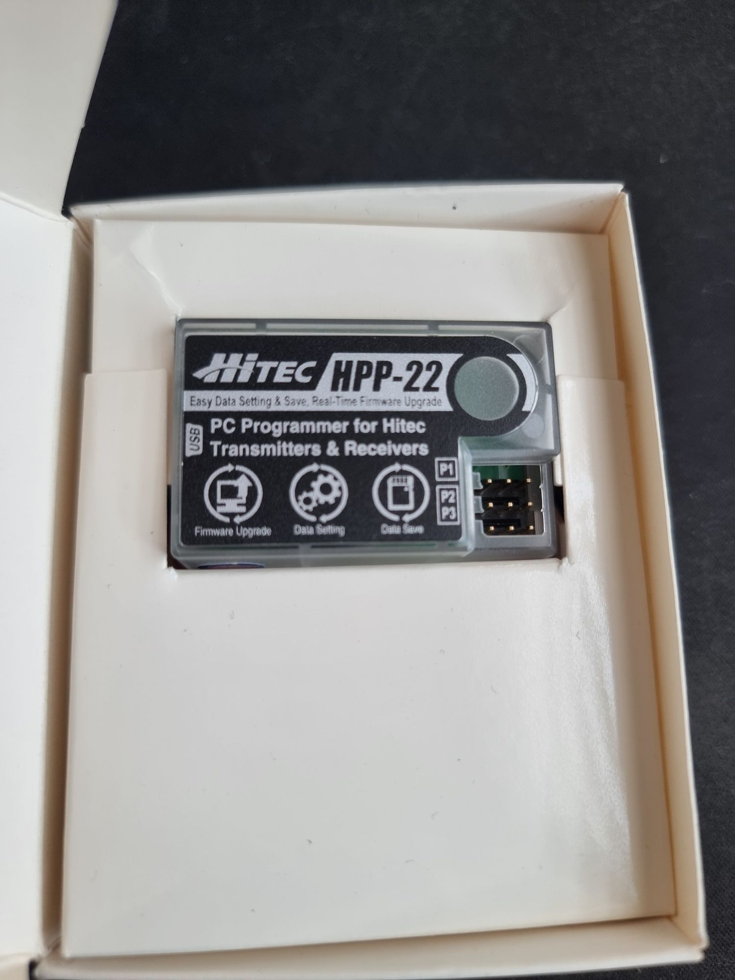 Programator do nadajników i odbiornik HITEC HPP-22