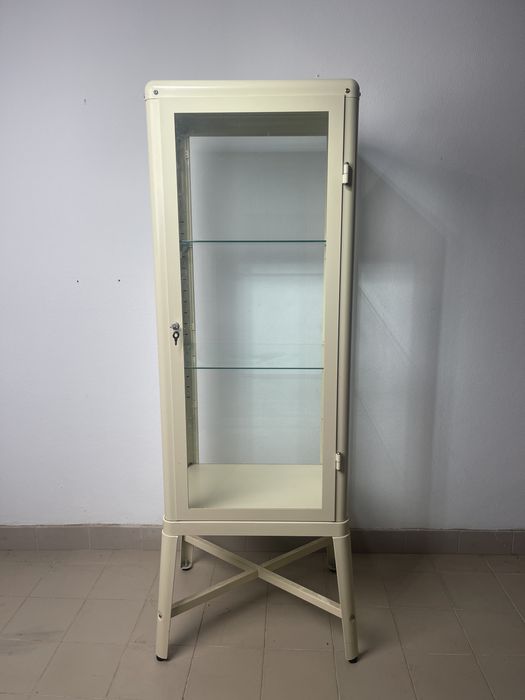 Armário Vitrine IKEA FABRIKÖR (Bege/Creme)