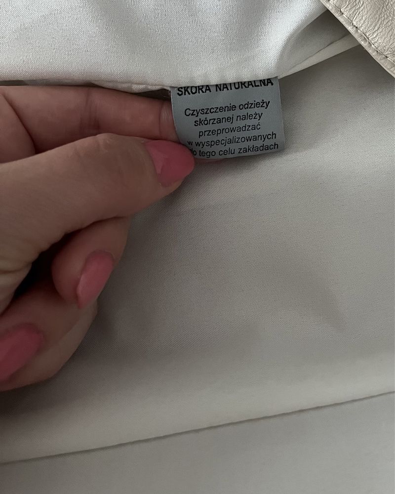 Elegancka kurtka skóra naturalna XL 42
