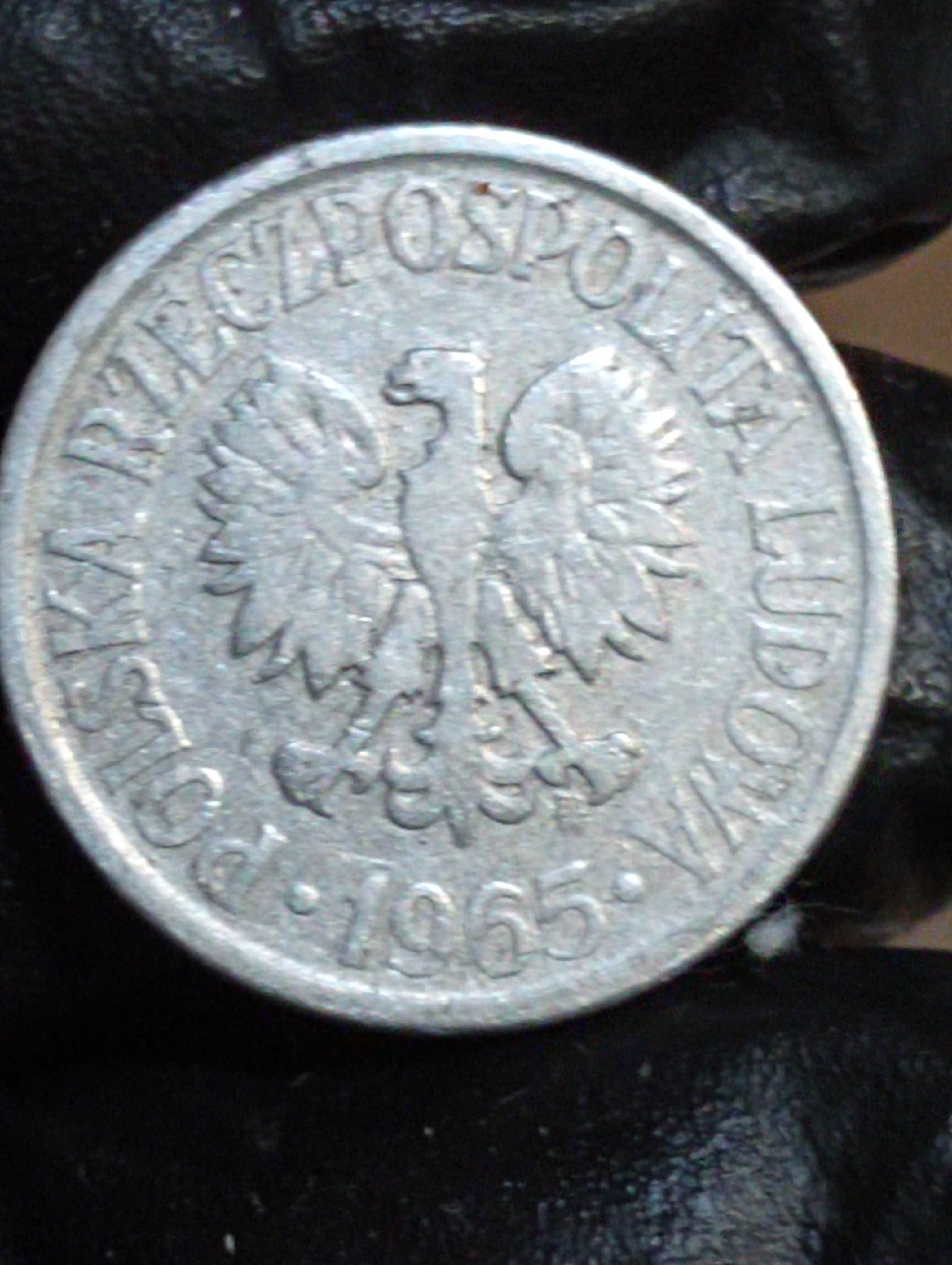 Czwarta moneta 50 groszy 1965 rok
