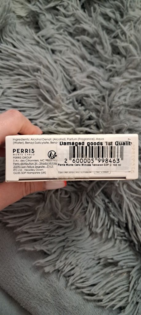 Парфюм у рідному флаконі Perris Monte Carlo Mimosa Tenneron 20ml