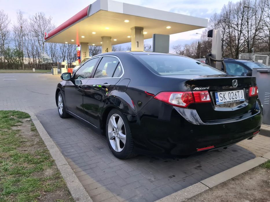 Honda Accord Honda Accord 8 sedan diesel 2.2 czarny Katowice krajowy