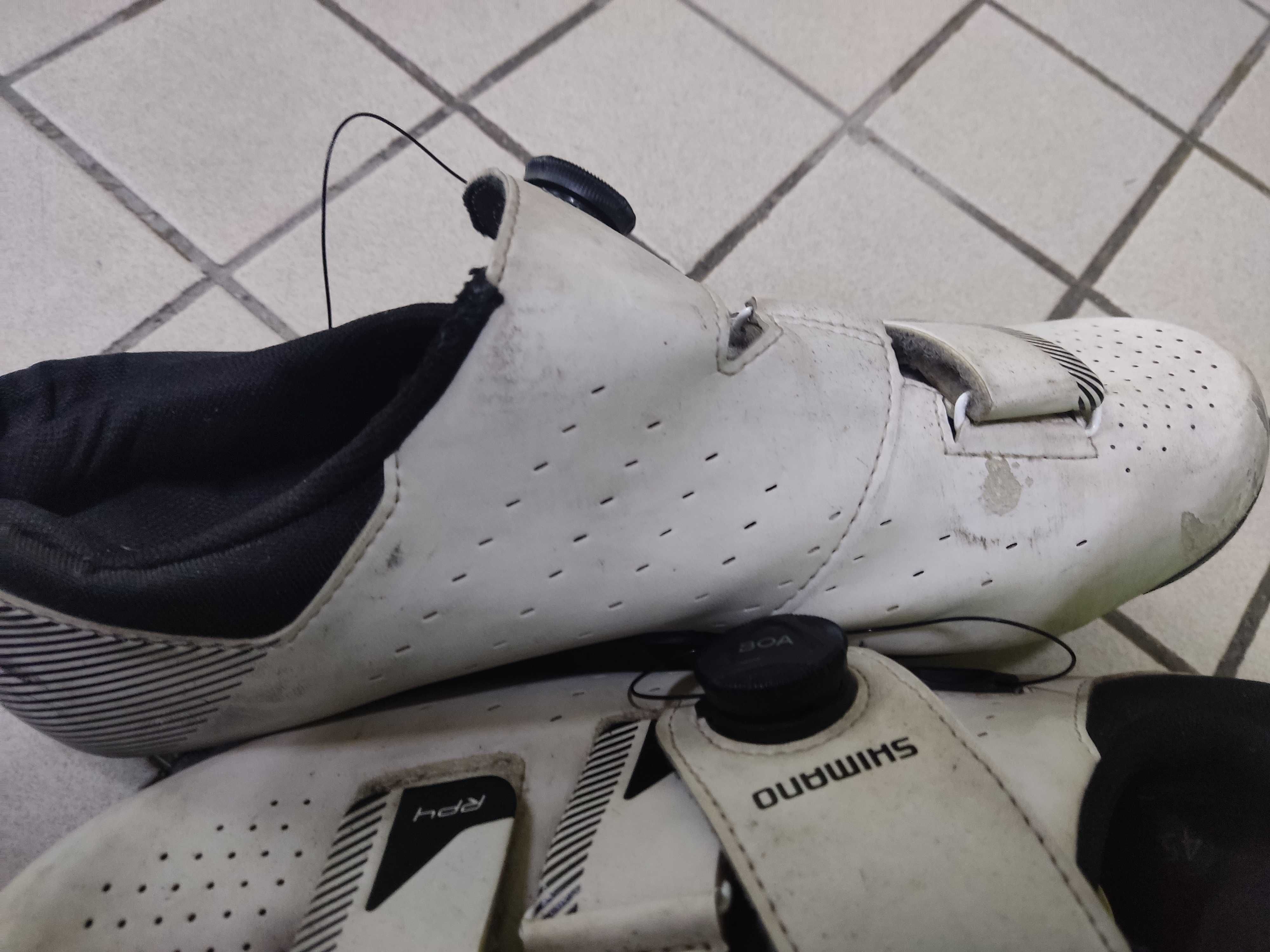 Sapatos shimano usados