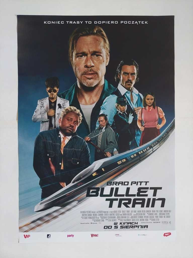 Plakat filmowy oryginalny - Bullet Train