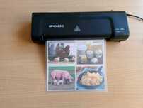 Nowy laminator A4 Fichero + 4 folie