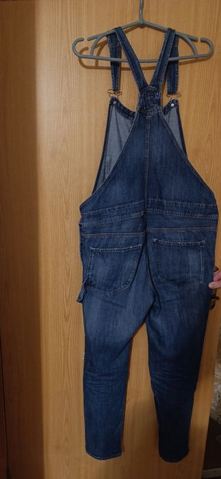Женский джинсовый комбинезон