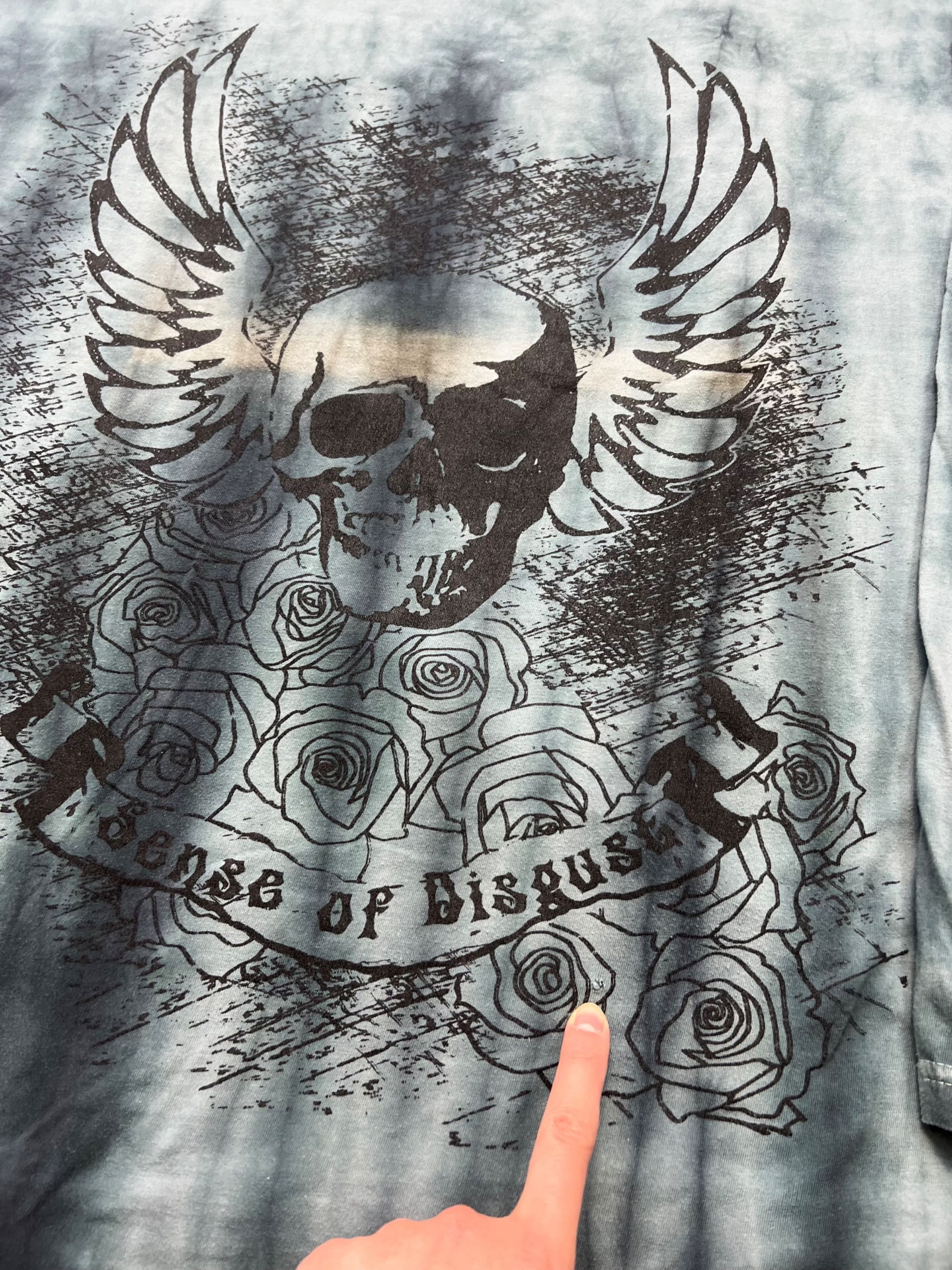 Baggy Longsleeve Affliction Sense Of Disguse Skull Vintage Y2K Japan