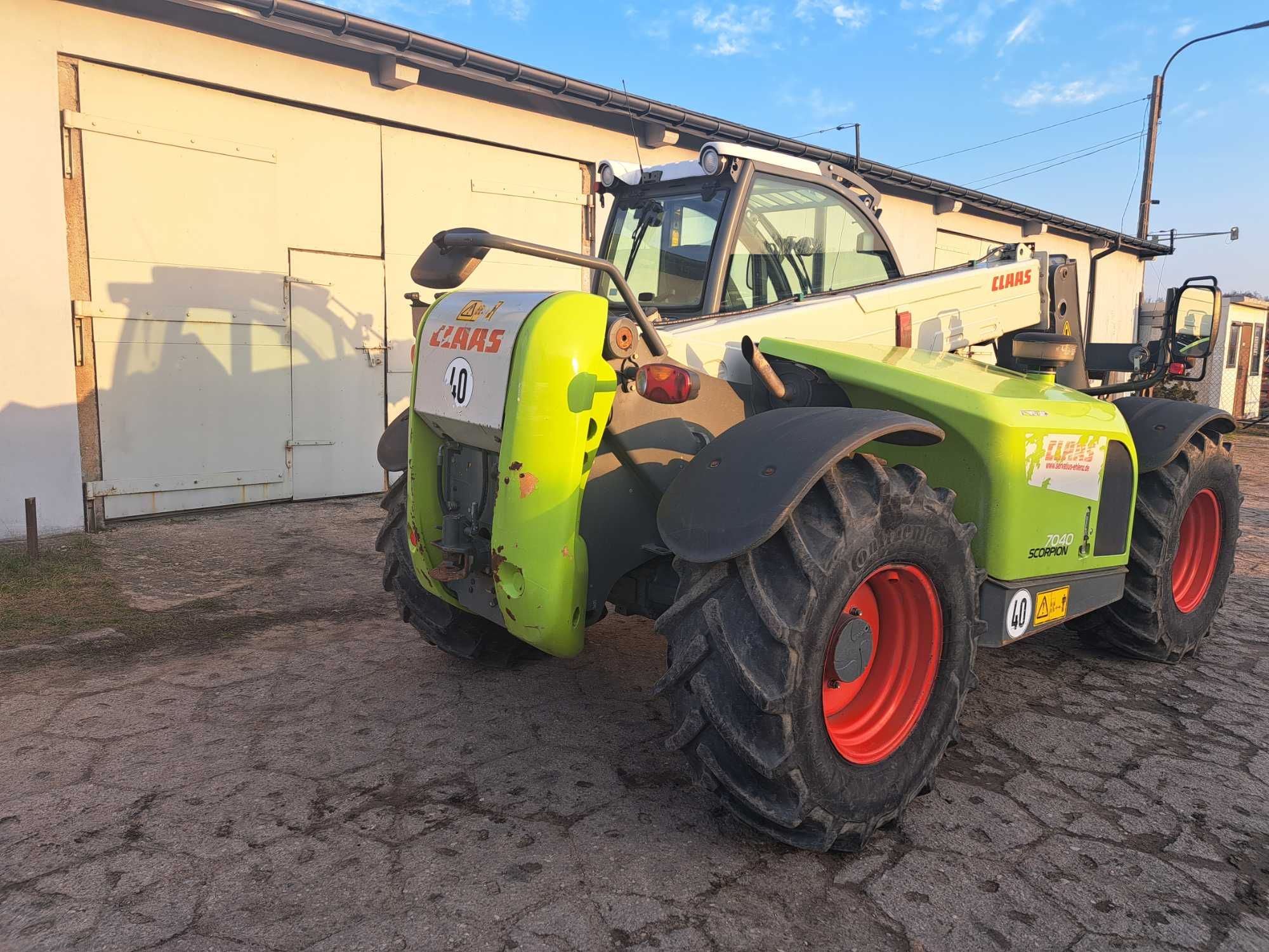 CLAAS Scorpion 7040 ładowarka teleskopowa manitou jcb -okazja-
