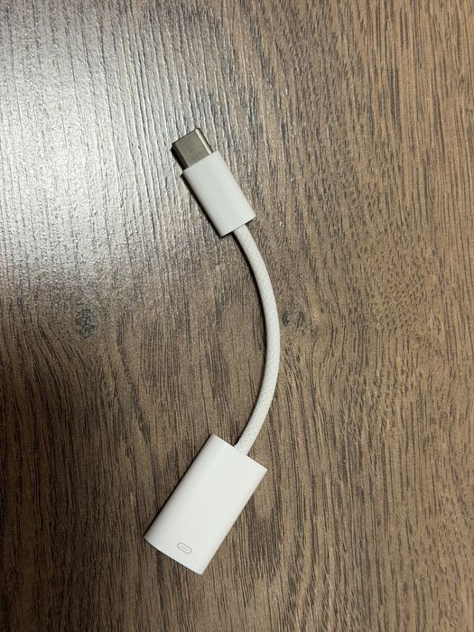 Перехідник з lightning на type c