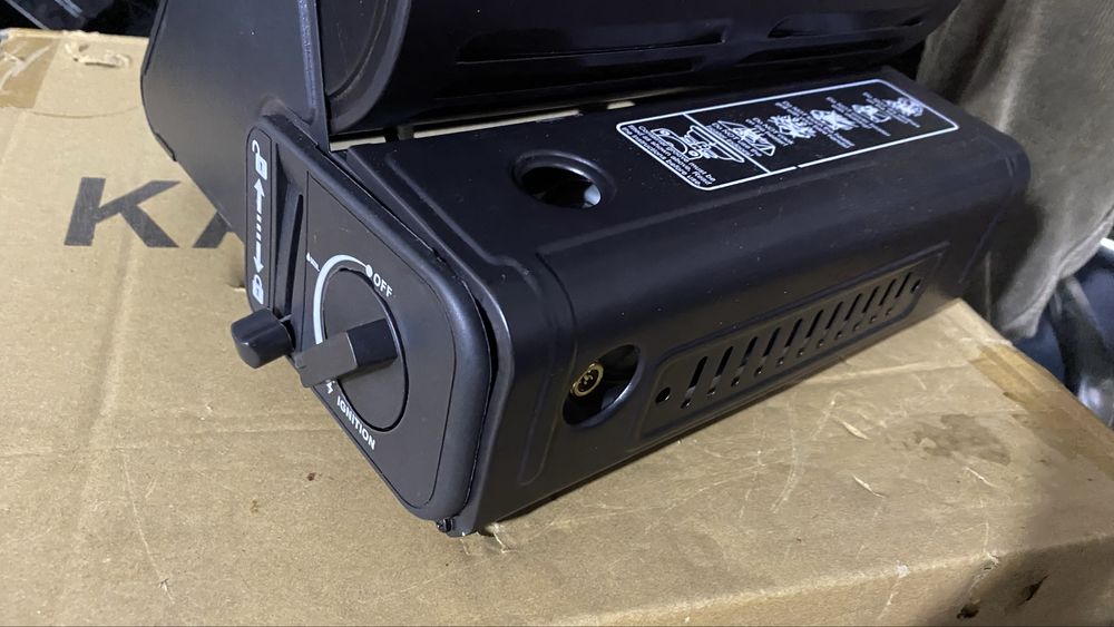 => Печка-Обогреватель. Газова Плита обігрівач портативна піч. Газовая