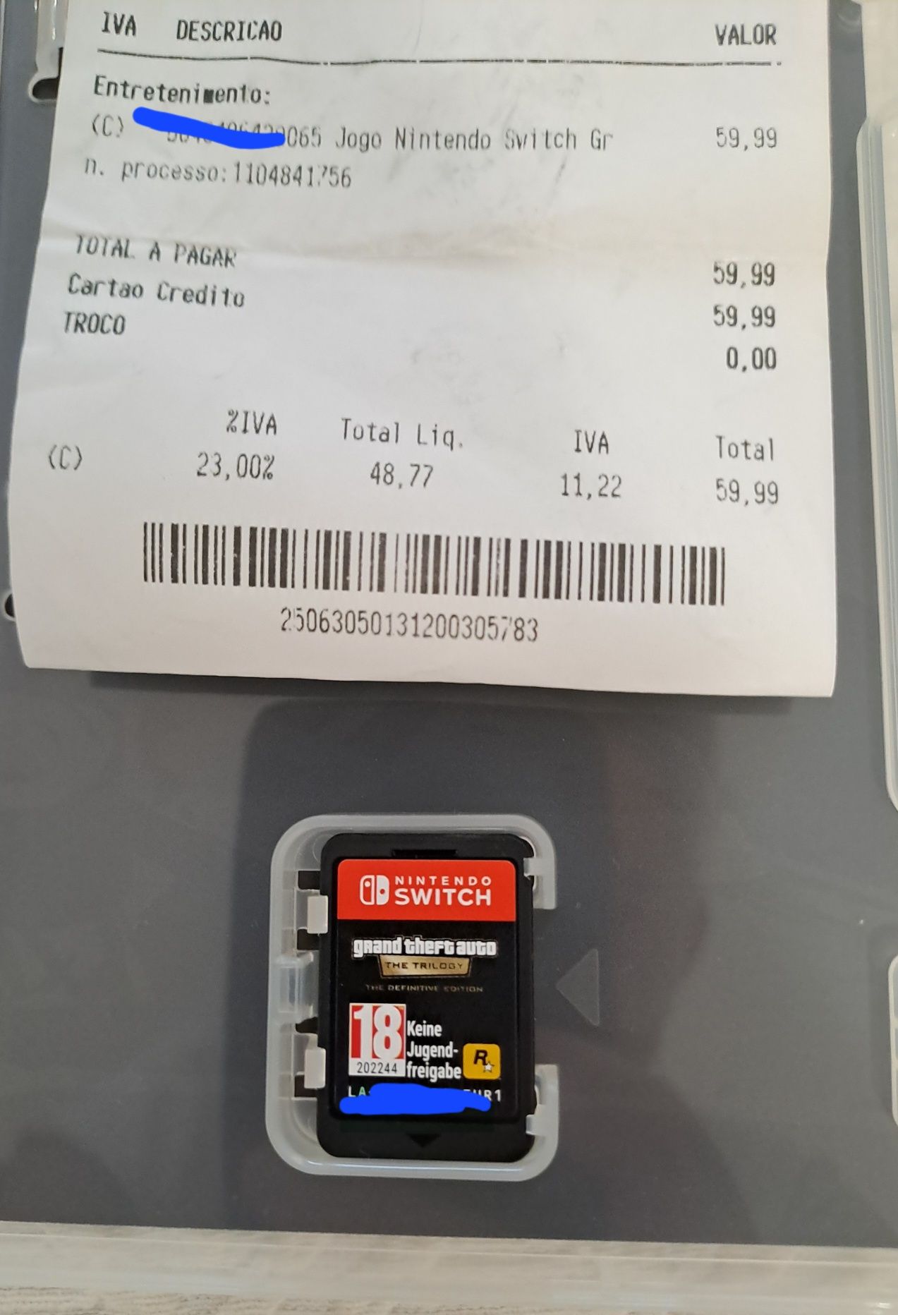 Jogo Grand Thetf Auto Nintendo