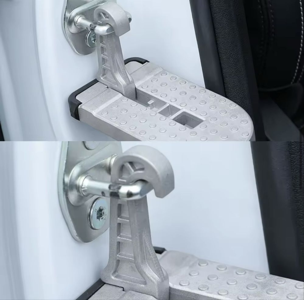 Підніжка ступенька на петлю двері для доступу в авто бокс