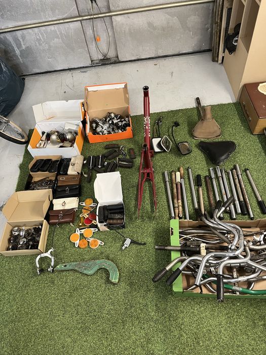 Części rowerowe (zerknij opis)romet prl skladak zzr