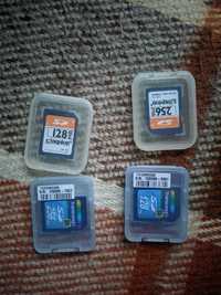 Compact flash 256 mb новая sd 128 mb