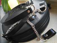 SKÓRZANE paski+łańcuszek+zaczepy do o bag obag moon light pocket glam