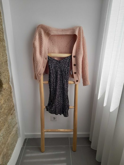 Escada decorativa madeira