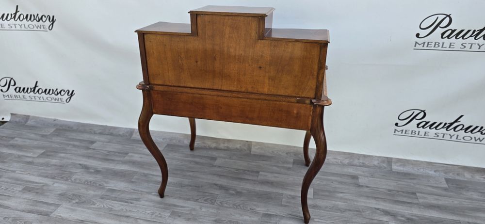 Sekretarzyk Biurko stylowe Mahoń Ludwik Chippendale