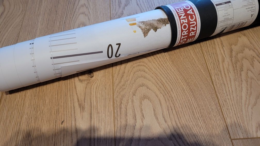 Naklejka ścienna miarka wzrostu pojazdy budowlane