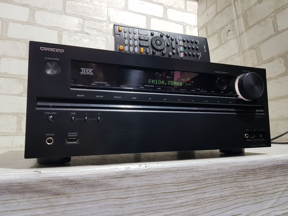Пульт! 7.2 AV ресивер ONKYO TX-NR616, HDMI, USB, 4К, Flac,б/у