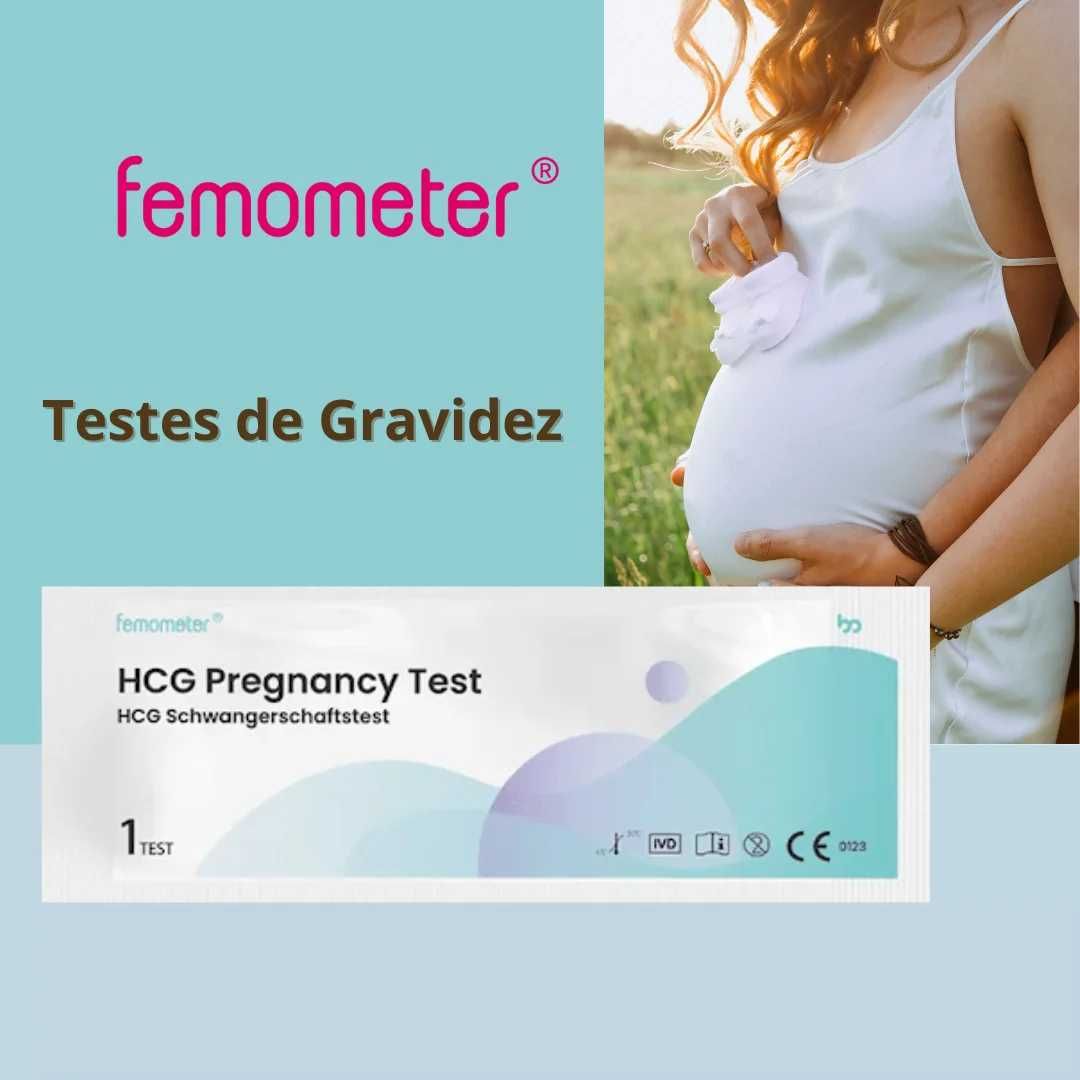 5 Testes de Gravidez (Marca Femometer) Portes Grátis