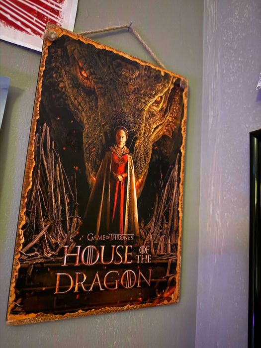 Quadro Game of Thrones e House of the Dragon