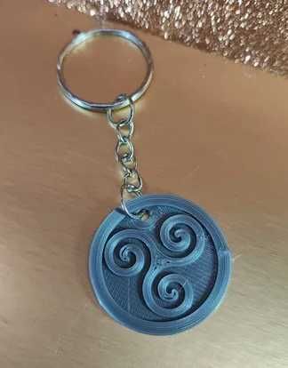 Triskel-Trisquel variado em 3D