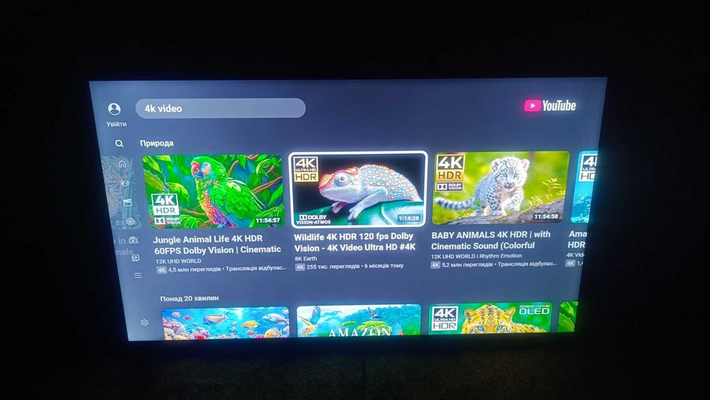 Smart TV 4К Телевізор 50 Дюймів Т2 Смарт ТВ Akai 50P19