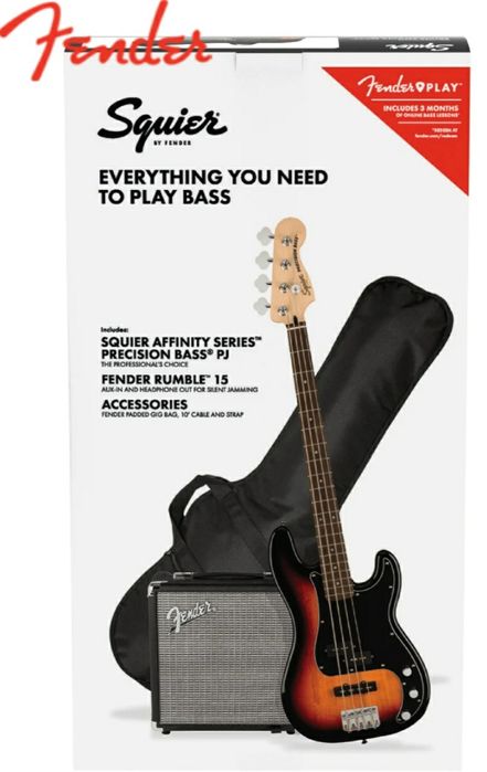 Baixo elétrico squier fender