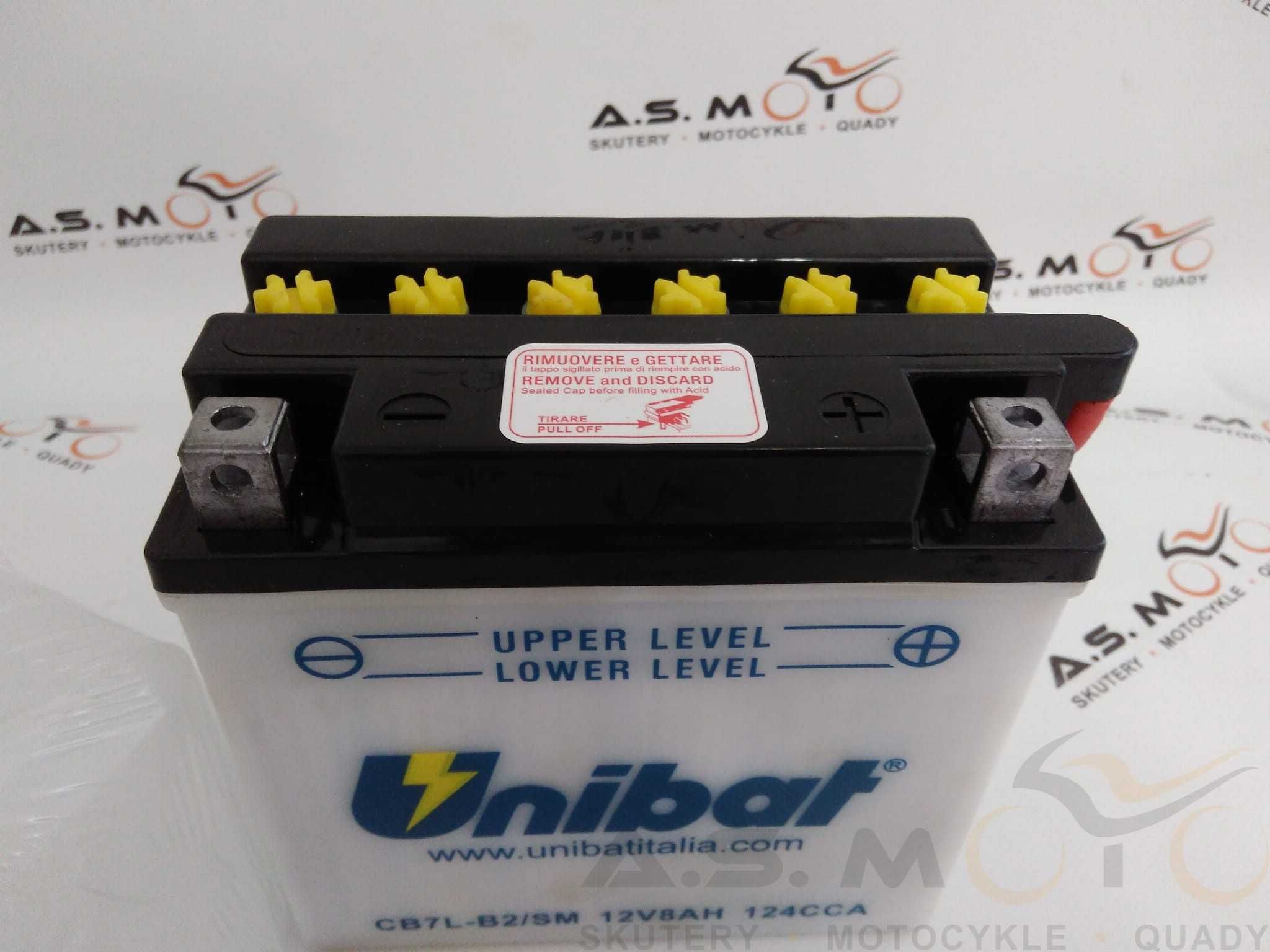 Akumulator Unibat 12V8AH CB7L-B2/SM