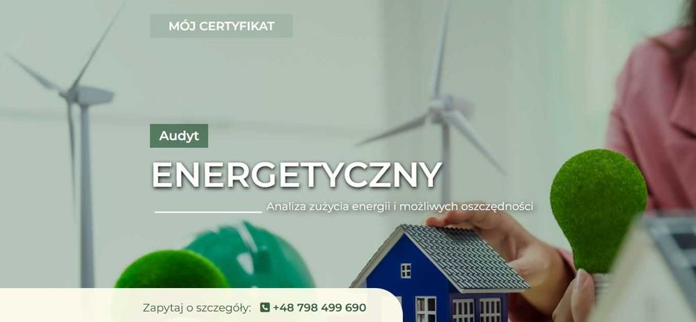 Audyt energetyczny Czyste Powietrze / Świadectwo energetyczne