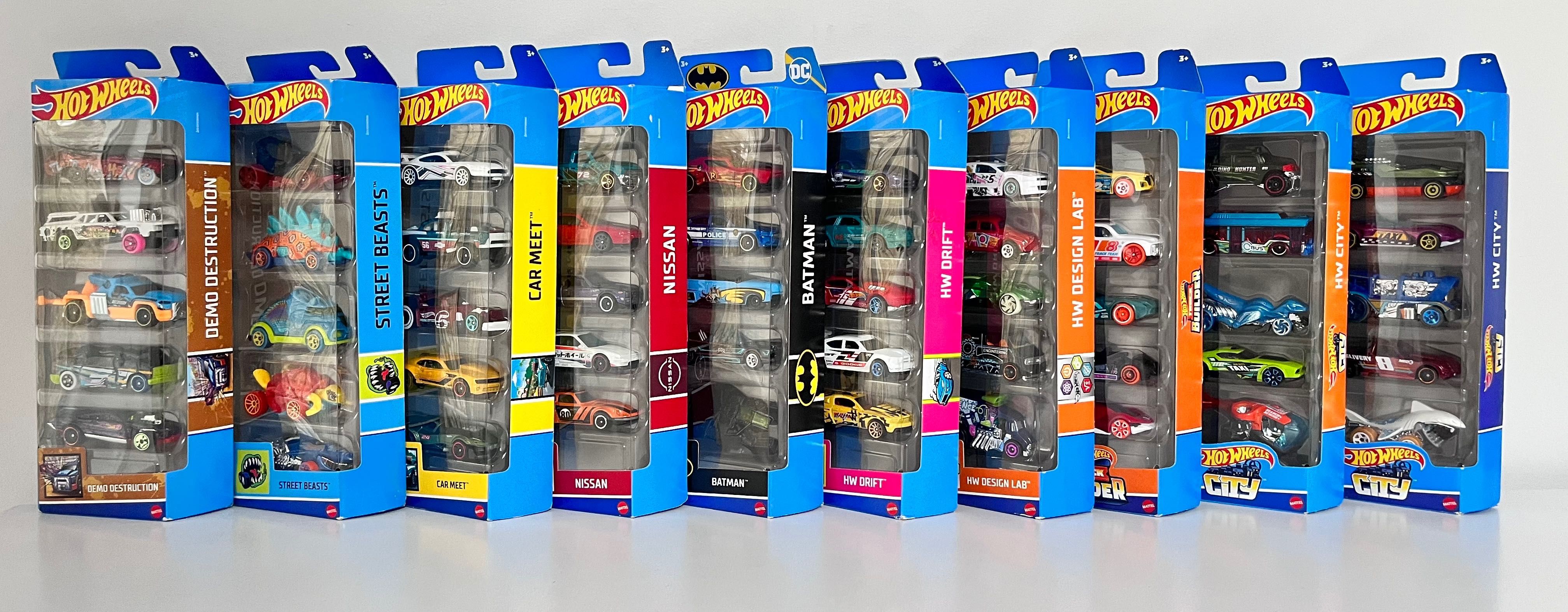 Машинки хот вілс Hot wheels набір 5 штук, оригінал