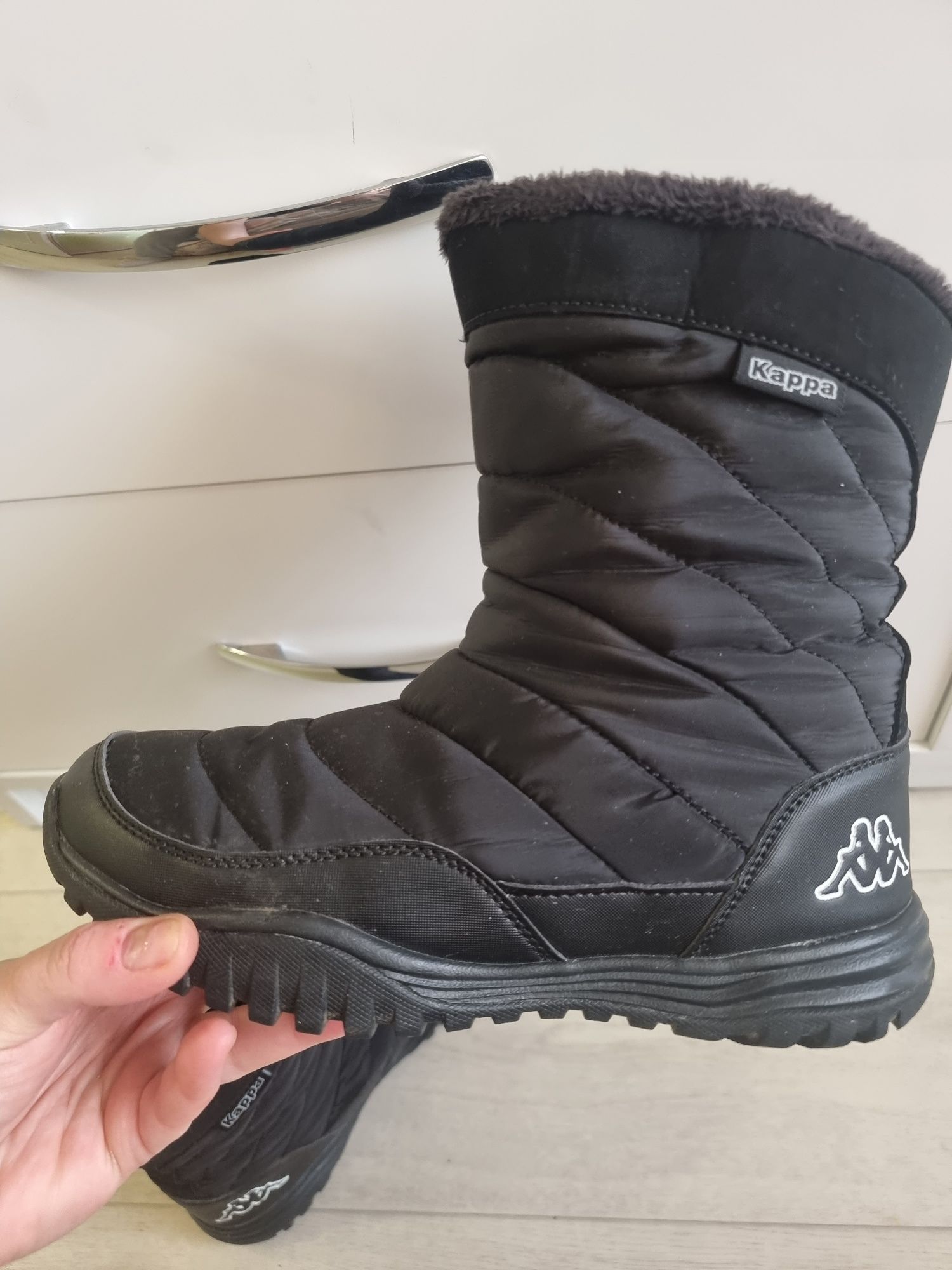 Сапожки Kappa Puma оригінал, Кросівки шкіра Louis Vuitton чорні