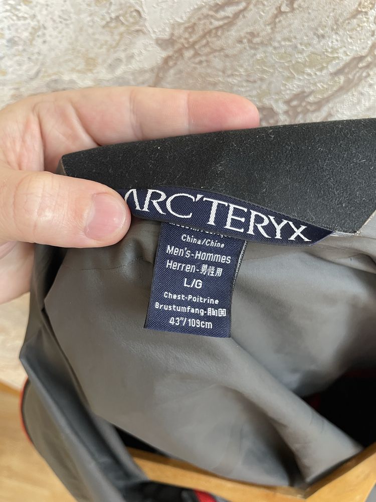Ветровка Arcteryx Alpha FL Gore Tex размер L