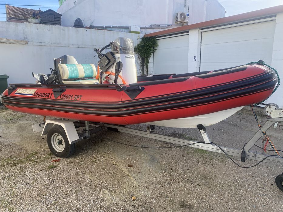 Semi-rigido narwhal com 40 hp